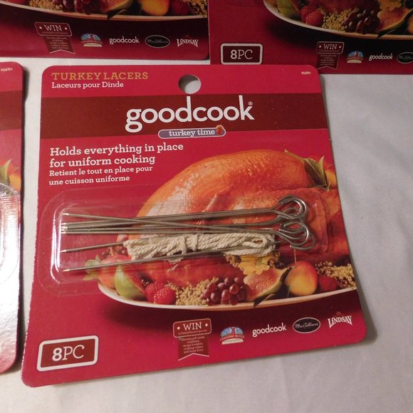 Good Cook Turkey Lacers Lot of 5 Packages Brand new - Picture 2 of 3